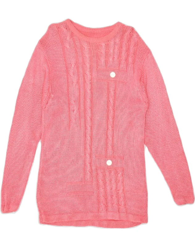 Massive Deals modern hoodieVINTAGE Womens Crew Neck Jumper Sweater UK 18 XL Pink Cotton Massive Deals modern hoodieVINTAGE Womens Crew Neck Jumper Sweater UK 18 XL Pink Cotton