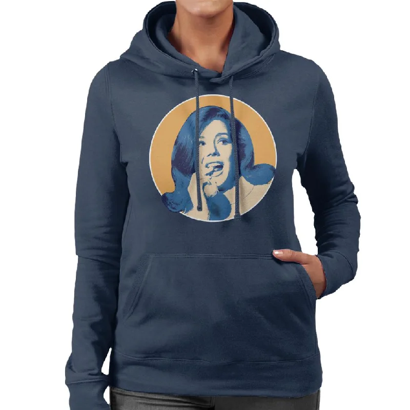 While Supplies Last chic pullover hoodieTV Times Diana Rigg Women's Hooded Sweatshirt While Supplies Last chic pullover hoodieTV Times Diana Rigg Women's Hooded Sweatshirt