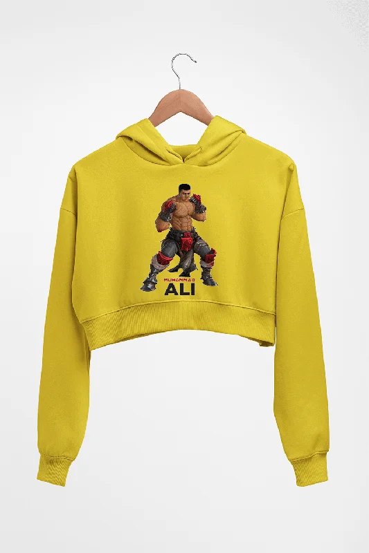 Muhammad Ali Crop HOODIE FOR WOMEN