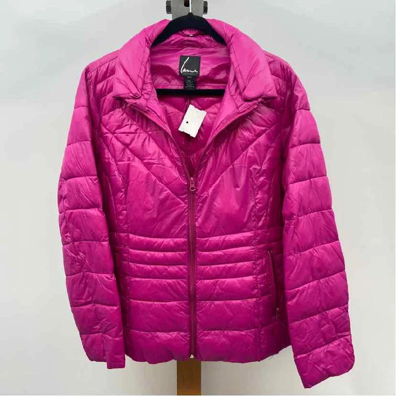 Fantastic Offers chic padded coatLane Bryant Women's Size 18 Magenta Solid Jacket
