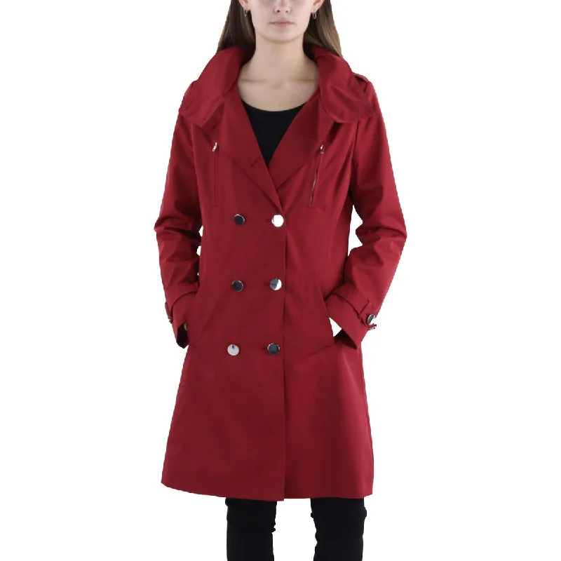 Lowest Price contemporary trench coatWomens Water Resistant Midi Trench Coat