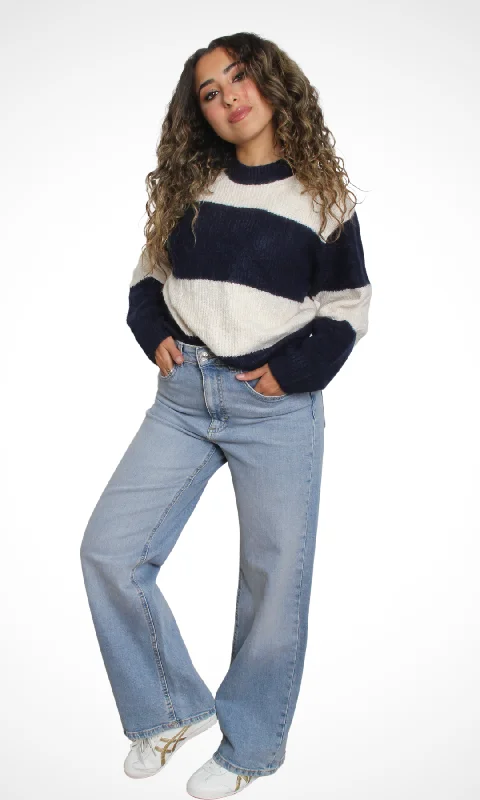 Limited Time Offer eco-friendly sports hoodieOriginal Women Crew Neck Striped Pullover Limited Time Offer eco-friendly sports hoodieOriginal Women Crew Neck Striped Pullover