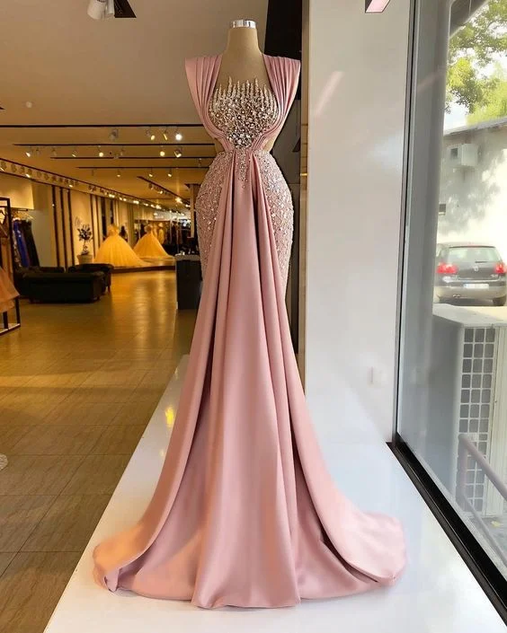 Limited Time Discount chic dressFashion Square Collar Sleeveless Slim Style Elegant Dress Prom Evening Dress Y4363