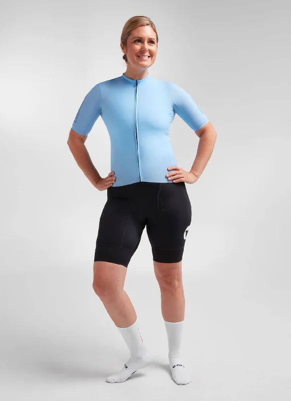 Price Cut streetwear gym sweatshirtWomen's WMN Climbers Jersey - Light Blue