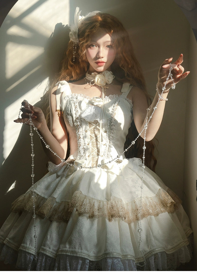 Buy Now flowy maxi dressForest Fluorescent Carps~Black Lady~Gothic Lolita JSK Dress Set Buy Now flowy maxi dressForest Fluorescent Carps~Black Lady~Gothic Lolita JSK Dress Set