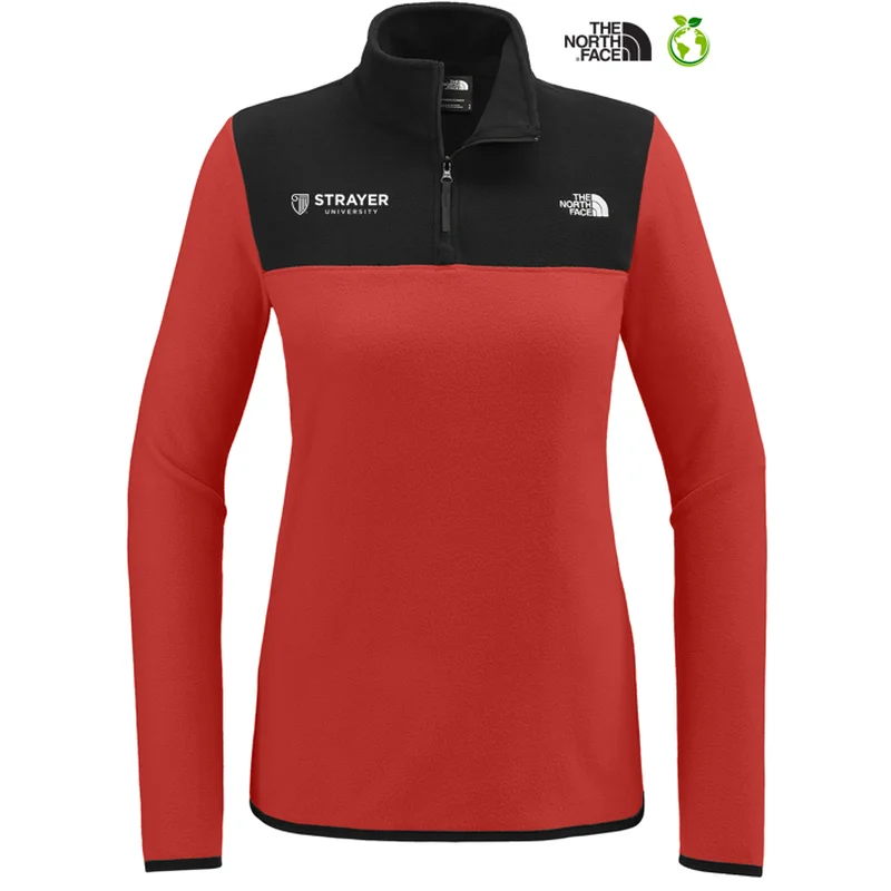 Inventory Reduction fashionable outerwearNEW STRAYER The North Face® Ladies Glacier 1/4-Zip Fleece - Rage Red / TNF Black Inventory Reduction fashionable outerwearNEW STRAYER The North Face® Ladies Glacier 1/4-Zip Fleece - Rage Red / TNF Black