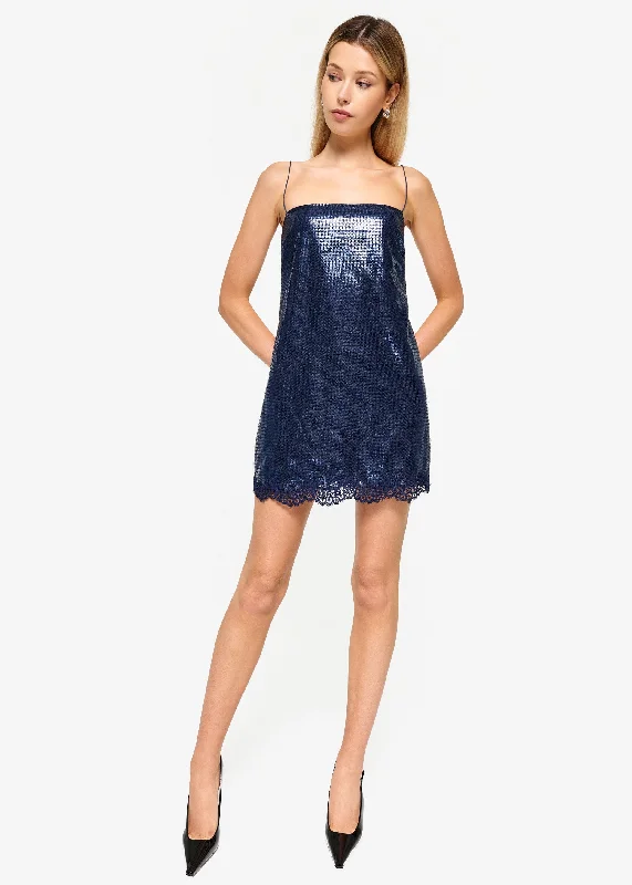 Friends and Family Sale Zoya Sequin Dress Dark Mirage
