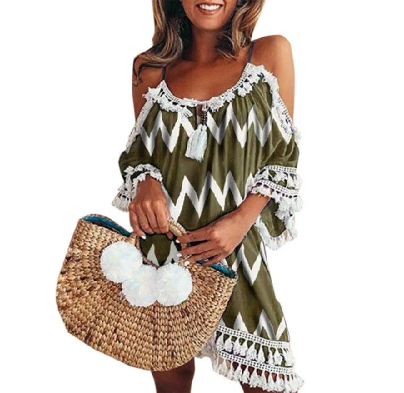 Bonus Savings elegant evening dressBohemian print jumpsuit skirt