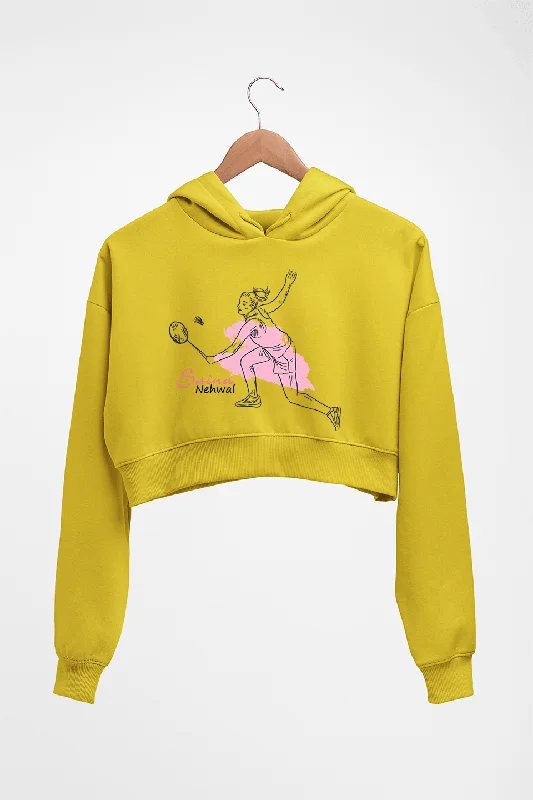 Saina Nehwal Crop HOODIE FOR WOMEN