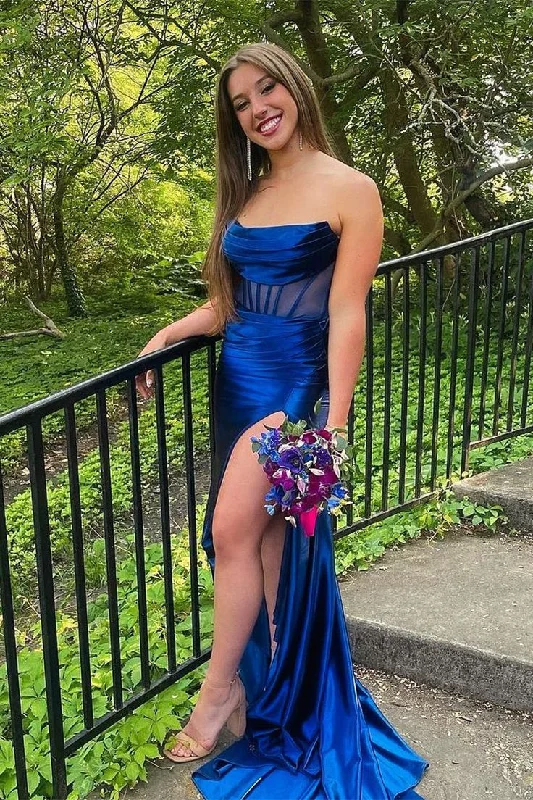 Special Buy one-shoulder dressRoyal Blue Strapless Scoop Mermaid Long Prom Dress Y5634 Special Buy one-shoulder dressRoyal Blue Strapless Scoop Mermaid Long Prom Dress Y5634