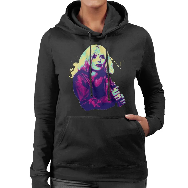 TV Times Debbie Harry Muppet Show 1981 Pop Art Stylised Women's Hooded Sweatshirt