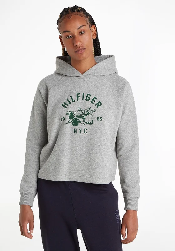 Unmissable Offer performance hooded sweatshirtTommy Hilfiger Womens Relaxed Graphic Hoodie, Light Grey Unmissable Offer performance hooded sweatshirtTommy Hilfiger Womens Relaxed Graphic Hoodie, Light Grey