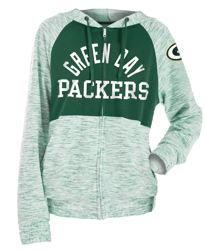 Deep Discounts performance hoodie for gymGreen Bay Packers Women's Space Dye Zip Hoodie Deep Discounts performance hoodie for gymGreen Bay Packers Women's Space Dye Zip Hoodie