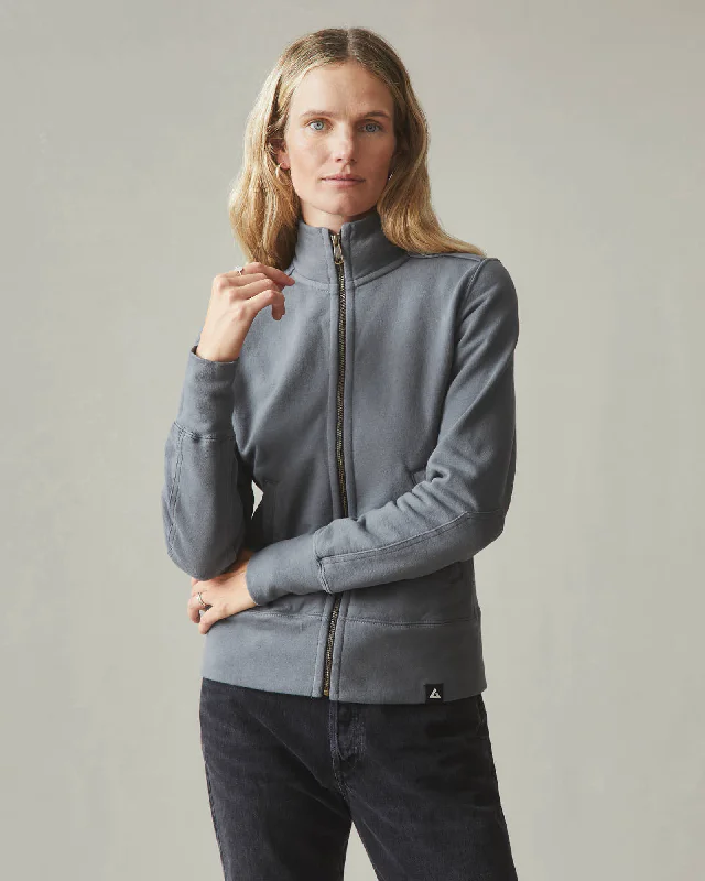 Moto Full Zip - Iron