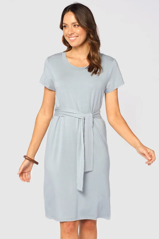 Early Access t-shirt dressBamboo T-Shirt Dress - Blue Haze
