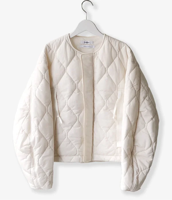 Price Reduction insulated trench coatPHEENY/PRIMALOFT QUILTING SHORT BLOUSON(IVORY)