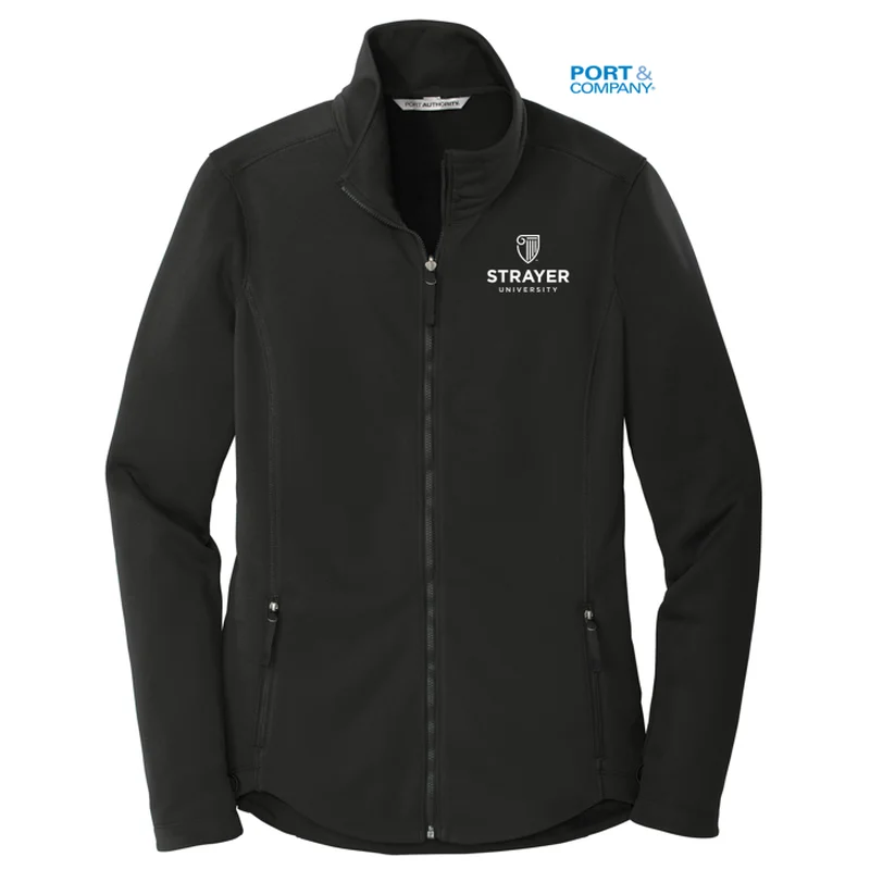 Clearance Sale outdoor adventure coatNEW STRAYER Port Authority ® LADIES Collective Smooth Fleece Jacket-Deep Black Clearance Sale outdoor adventure coatNEW STRAYER Port Authority ® LADIES Collective Smooth Fleece Jacket-Deep Black