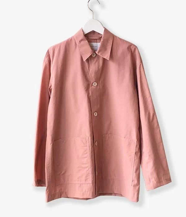 Don't Miss wool-blend coatPHEENY/NYLON COTTON GROSGRAIN COVERALL JACKET(PINK)