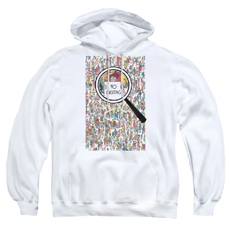 Price Drop relaxed fit hooded sweatshirtWhere's Waldo No Cheating - Pullover Hoodie