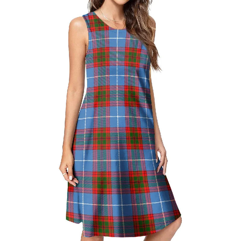 Online Exclusive Preston Tartan Womens Casual Dresses