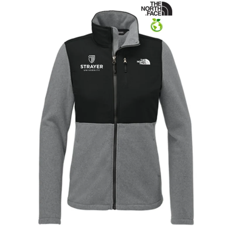 Shop and Save fashion-forward coatNEW STRAYER - The North Face® Women’s Highest Peak Full-Zip Fleece Jacket - TNF Medium Grey Heather/TNF Black